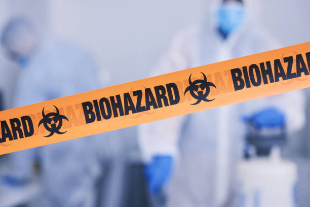 Professional Infectious Disease Decontamination technician working in Clayton, NC